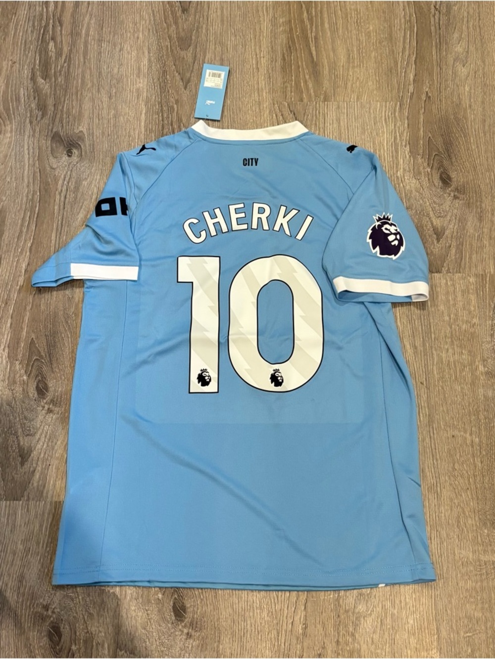 Rayan Cherki Manchester City Home Jersey 25//26